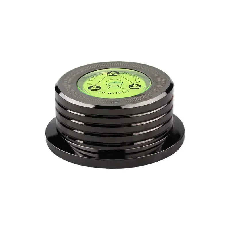 Universal 50/60HZ Vinyl Record Player Disc Turntable Stabilizer with Level Turntable Record Player Stabilizer 7Mm Weight Clamp