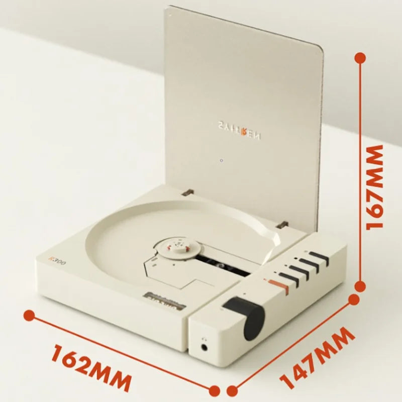 HIFI Portable CD Player Bluetooth 5.3 Digital Optical Output Audiophile Audio Player Built-In 2000Mah High Capacity Battery