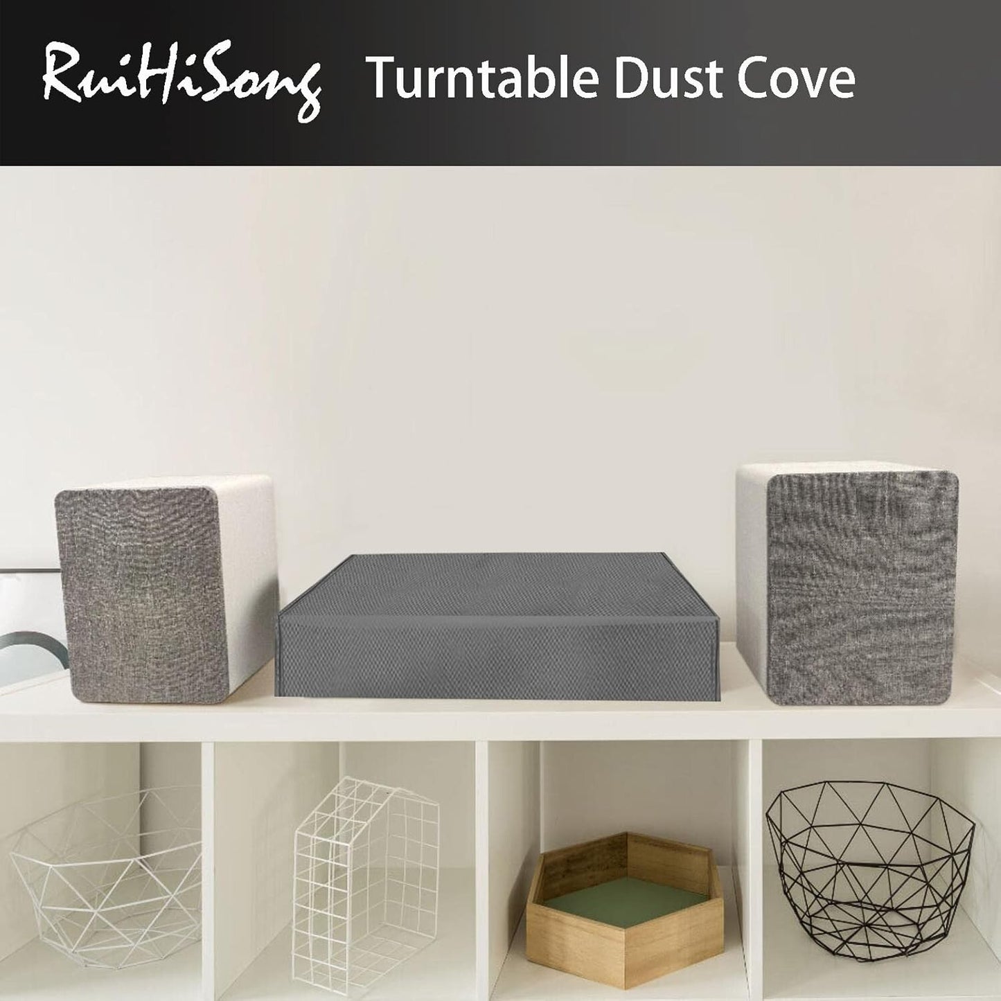 Turntable Dust Cover Record Player Turntable Cover Suitable for Most Models New