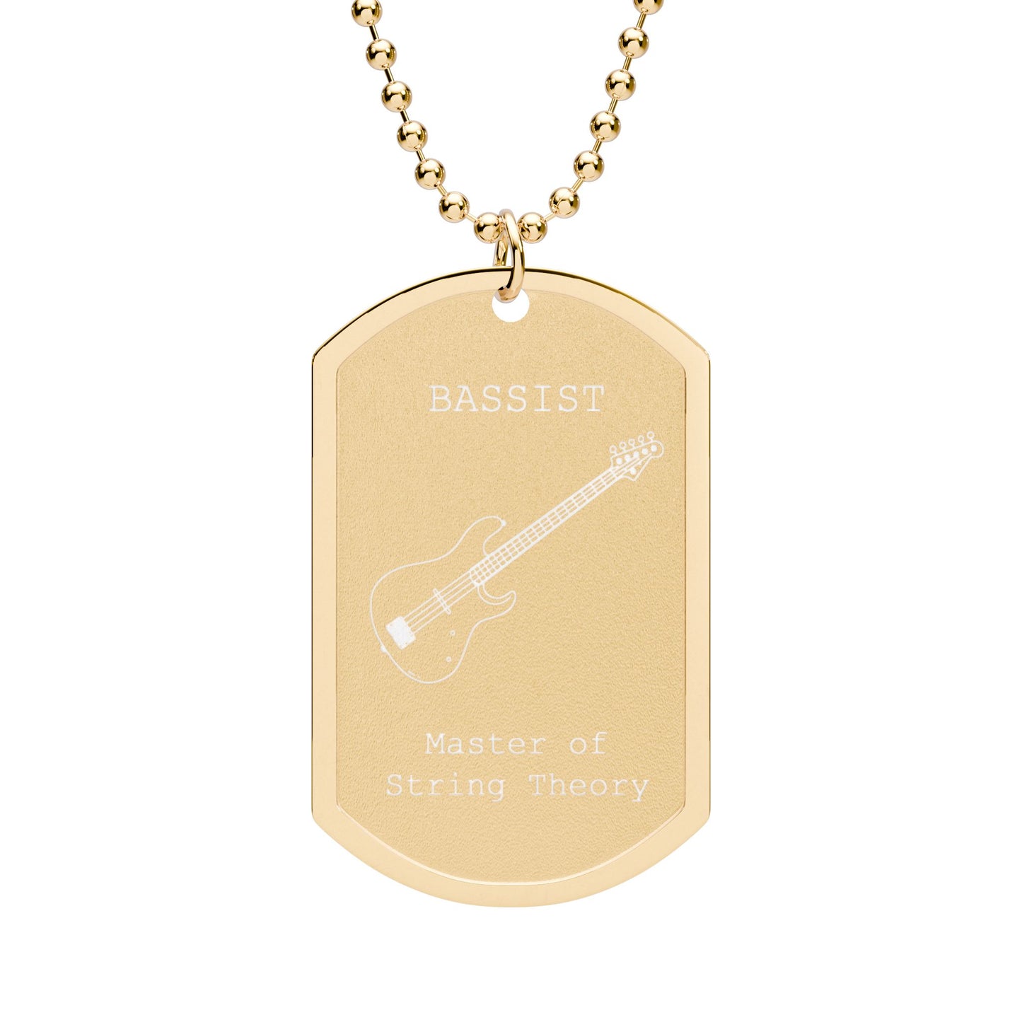 Dog Tag with Chain