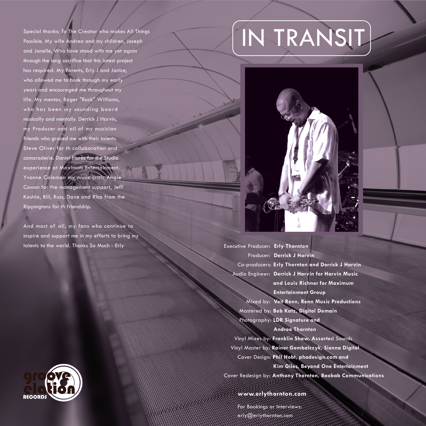 Erly Thornton - In Transit Vinyl Album