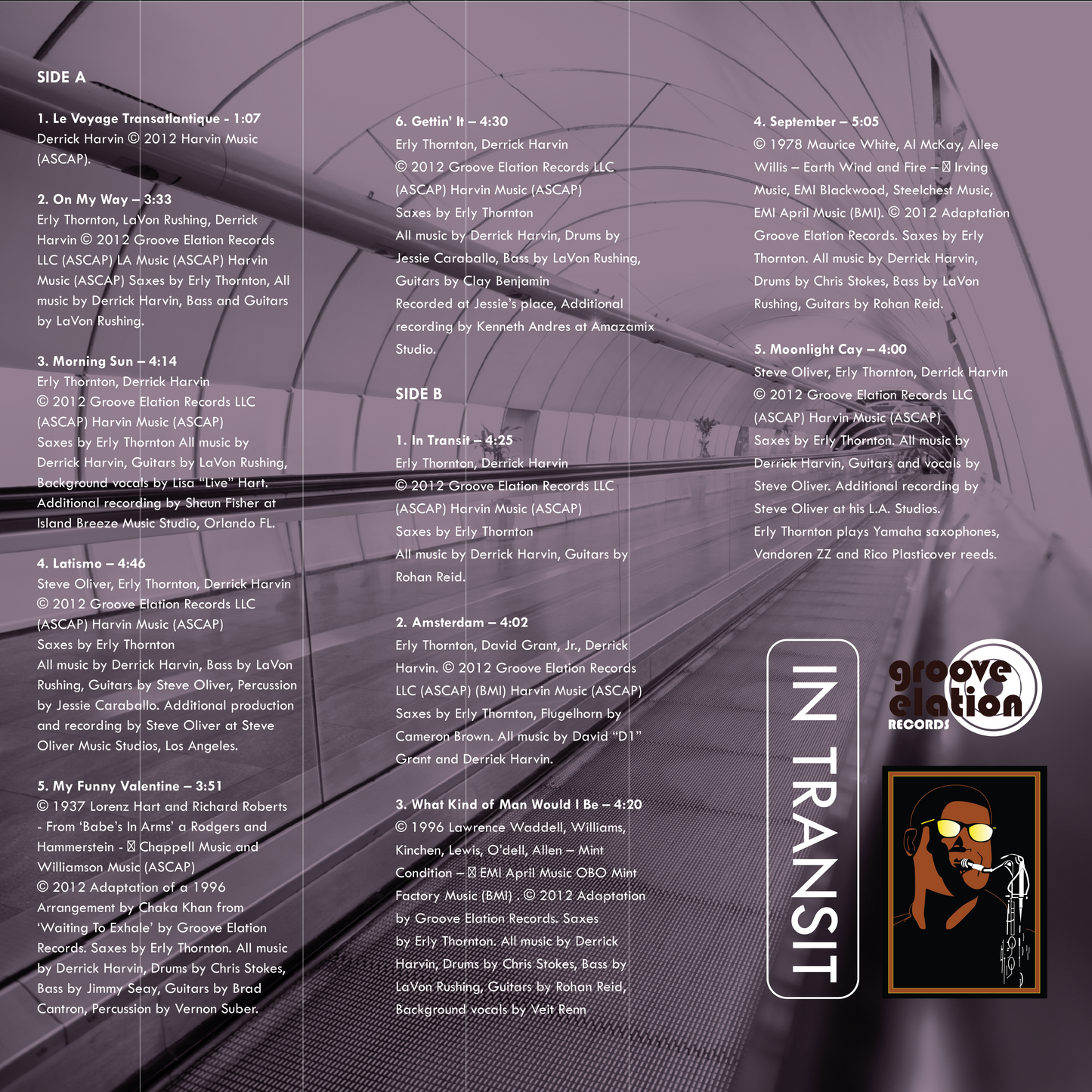 Erly Thornton - In Transit Vinyl Album