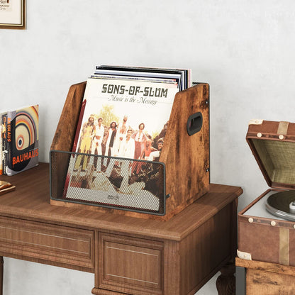 Vinyl Record Storage, Vinyl Record Box Case Crate, Vinyl Record Album Holder,...