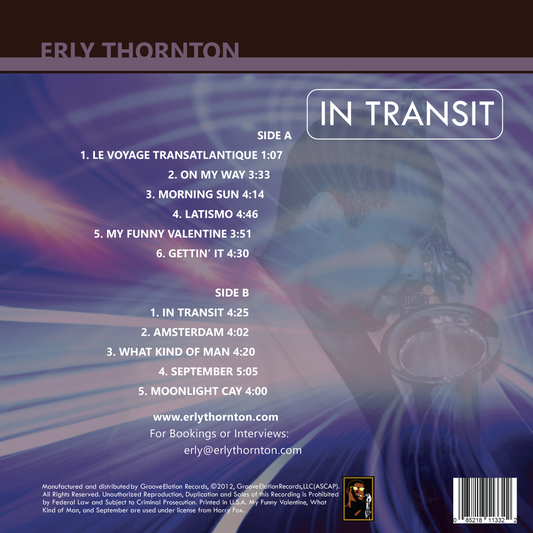 Erly Thornton - In Transit Vinyl Album