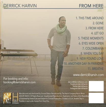 Derrick Harvin - From Here [CD]