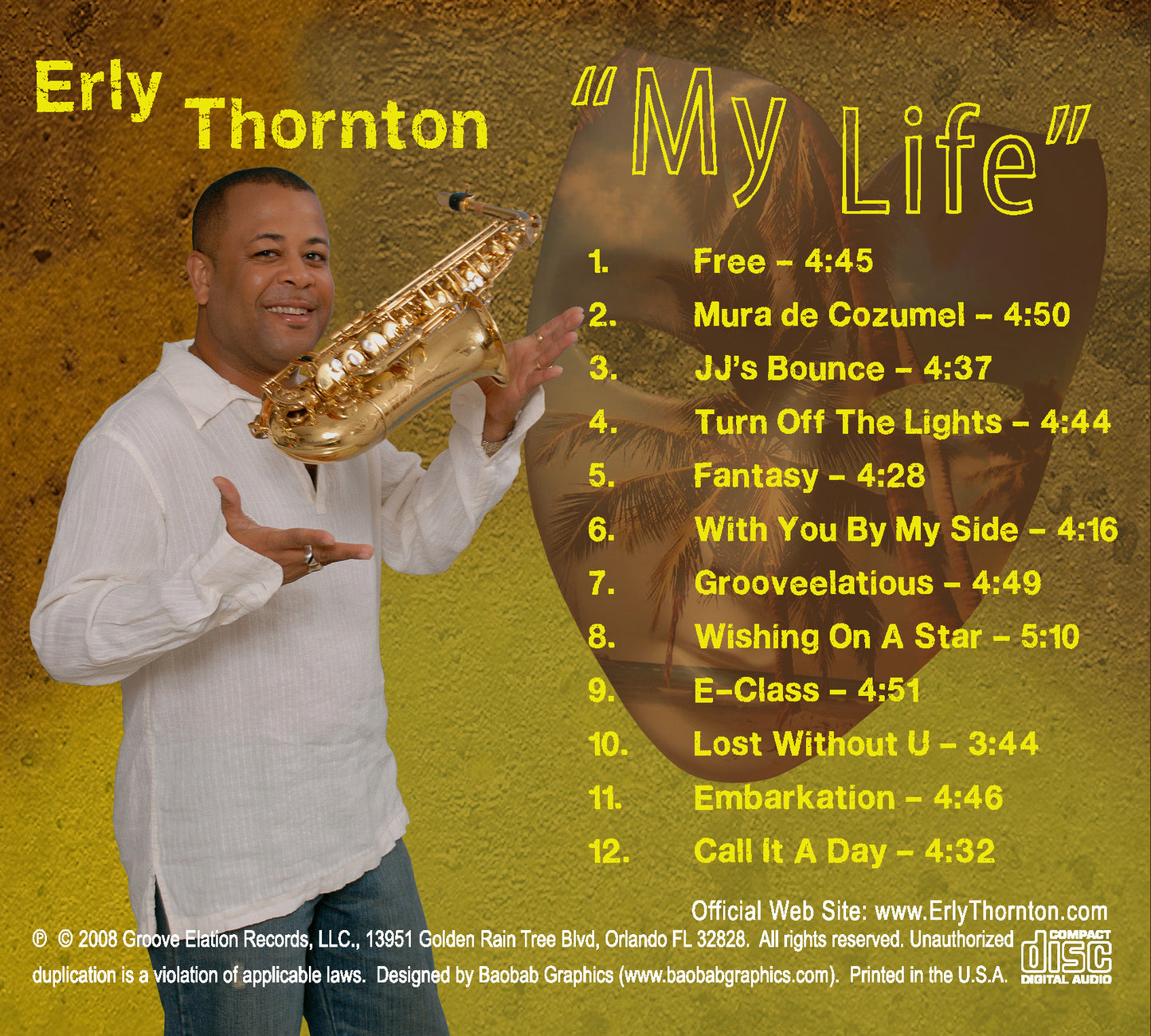 Erly Thornton - My Life Vinyl Album (Pre-order)