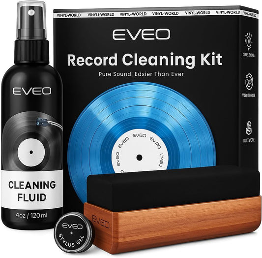 Vinyl Record Cleaning Kit - 4In1 Vinyl Record Cleaner Kit for Vinyl Records Albu